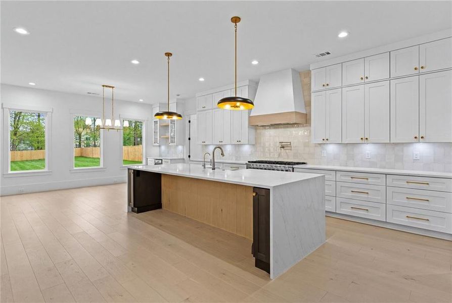 Furnished interior view inside a new home in , Dacula (Image 36).