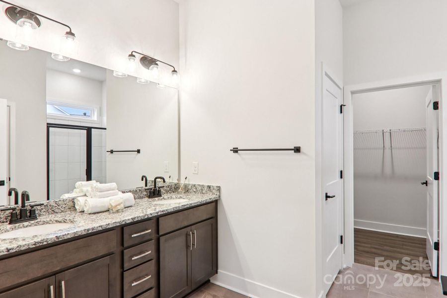 Photos are representative - model home