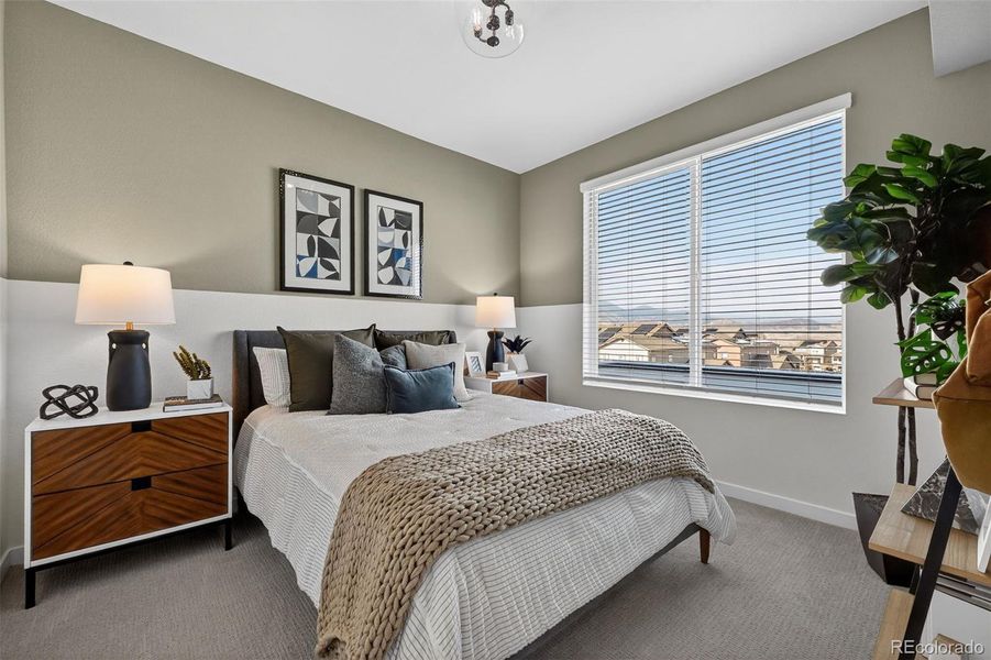 Furnished interior view inside a new home in , Littleton (Image 19).