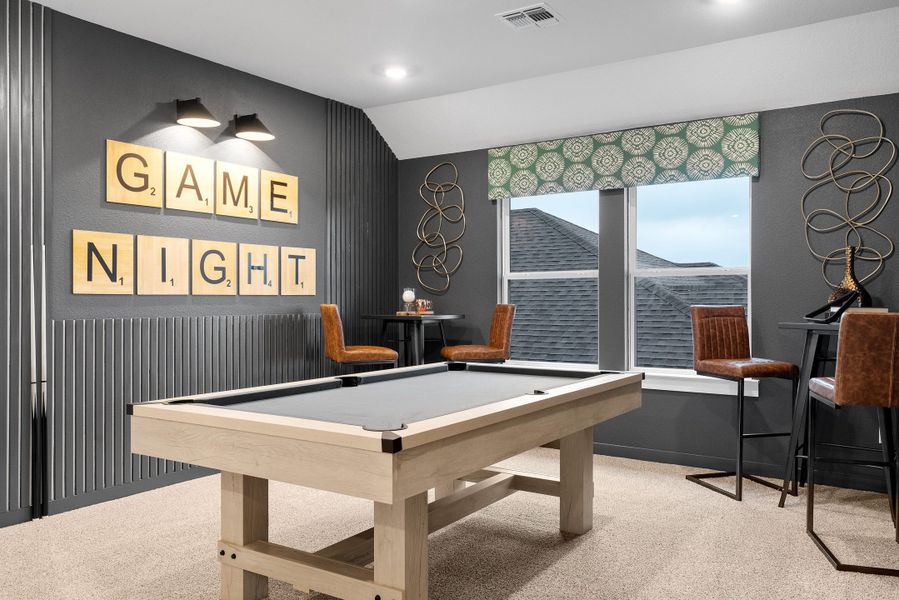 Furnished interior view inside a new home in Nolina, Georgetown (Image 18).