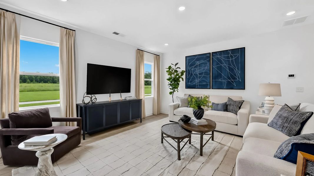 First-floor living room