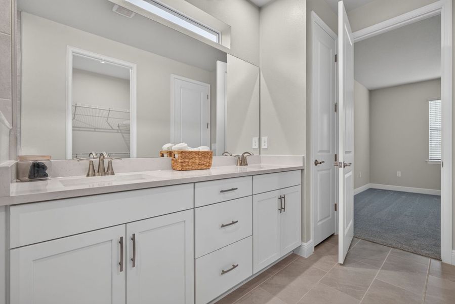 Furnished interior view inside a new home in Wellen Park, Venice (Image 12).