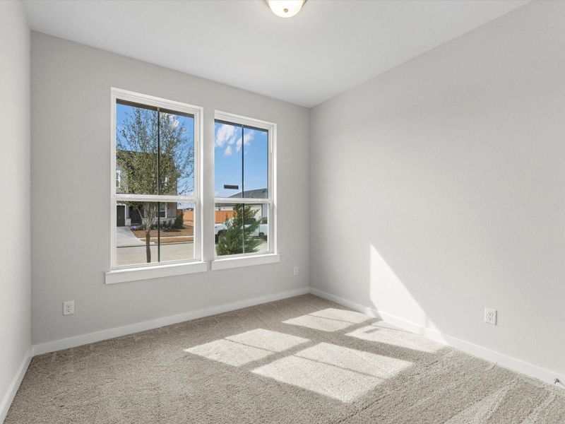 Spacious, unfurnished interior of a new home in Mason Woods, Cypress (Image 22).