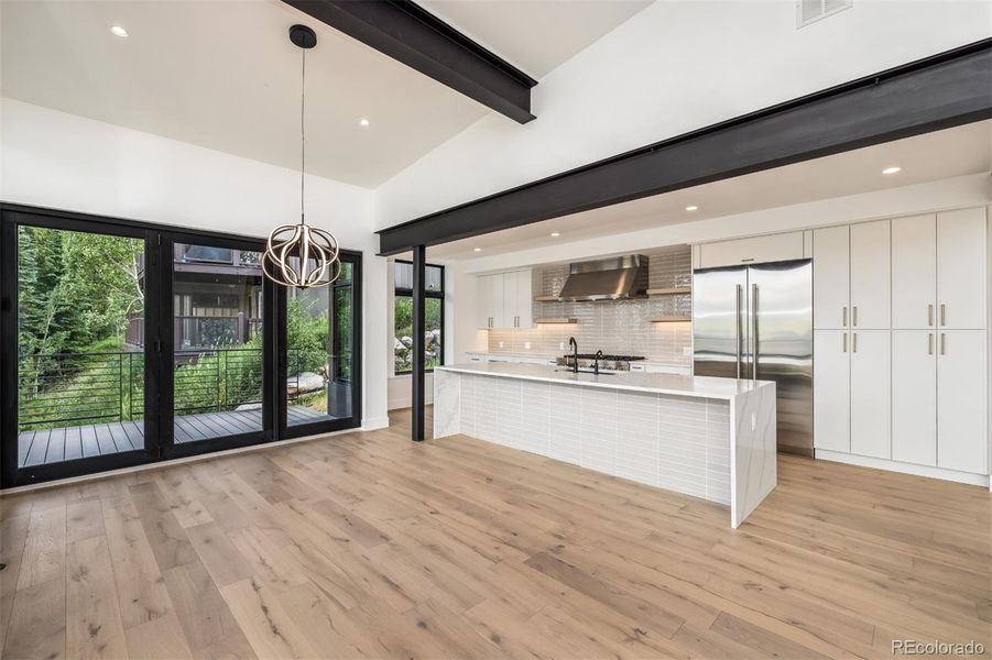 Furnished interior view inside a new home in , Silverthorne (Image 3).