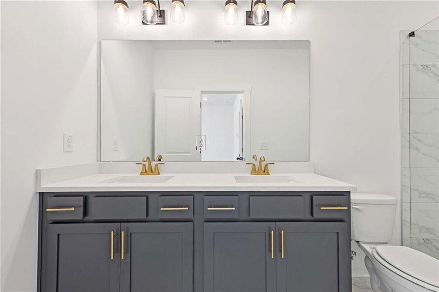 Furnished interior view inside a new home in Park Vue, Atlanta (Image 9).