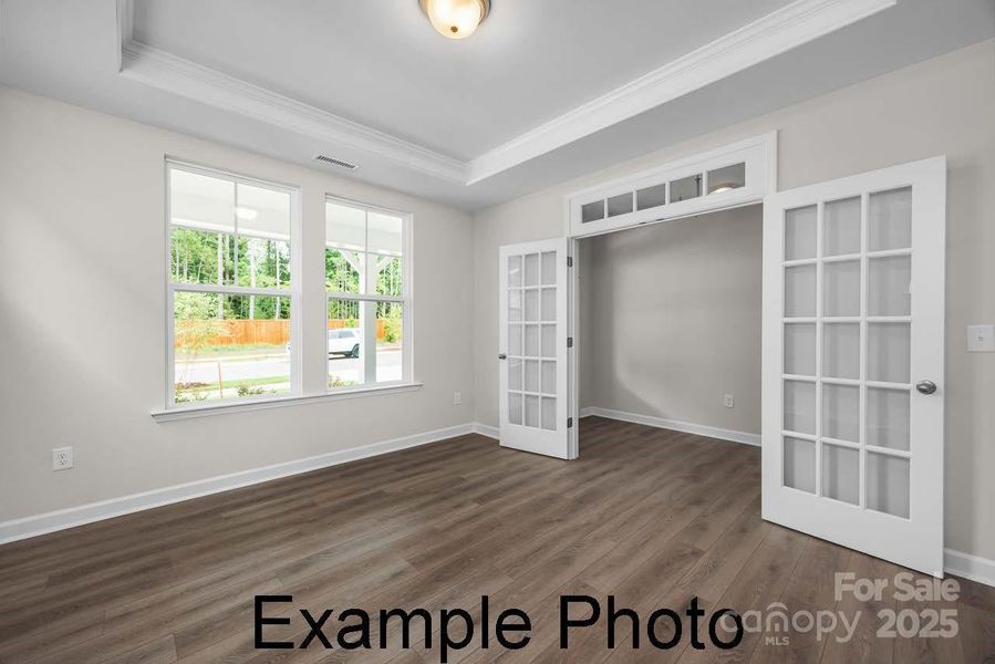 Spacious, unfurnished interior of a new home in Enclave at Belmont, Belmont (Image 6).