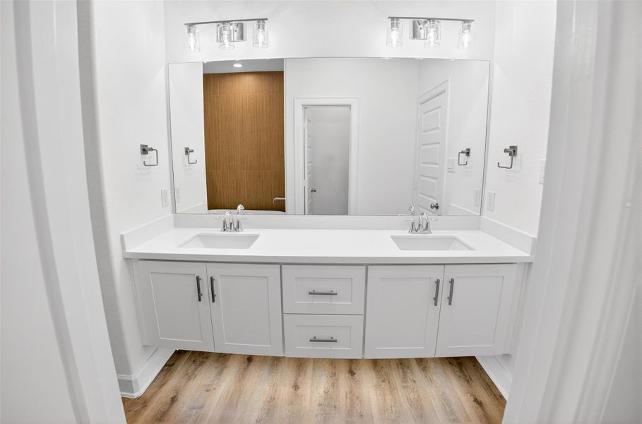 Furnished interior view inside a new home in , Houston (Image 3).