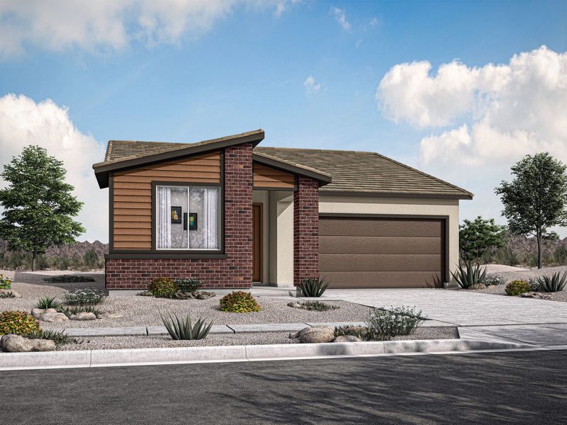 Representative exterior photo of a completed home built from the Sepia by Mattamy Homes in Cantabria at Rincon Knolls, Vail, AZ (Image 20). Representative exterior photo of a completed home built from the Sepia by Mattamy Homes in Cantabria at Rincon Knolls, Vail, AZ (Image 20).