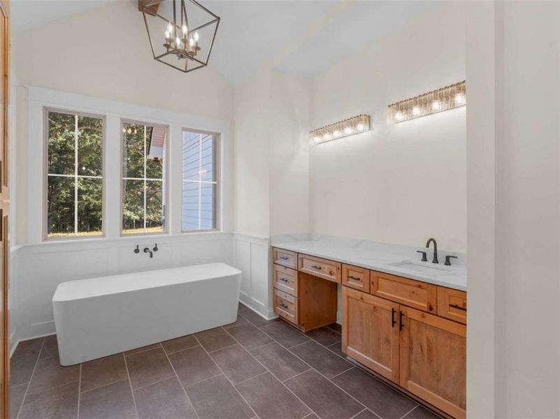 Furnished interior view inside a new home in , Jackson (Image 11).