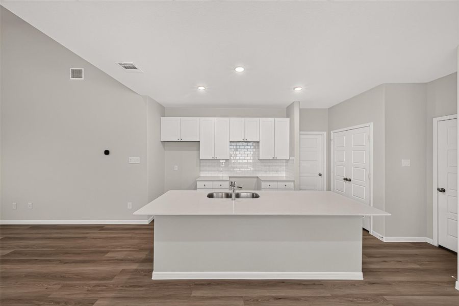 Furnished interior view inside a new home in Bammel Oaks, Houston (Image 8).