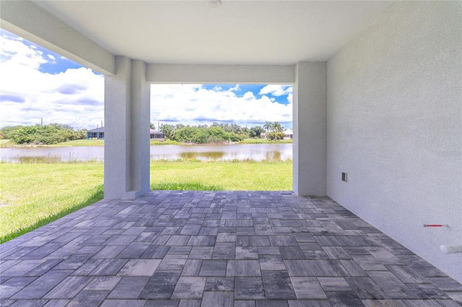 Exterior details and patio area of a home in , Rotonda West (Image 32).