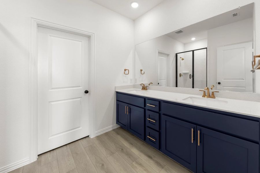 Primary Bathroom featuring the Sapphire Collection