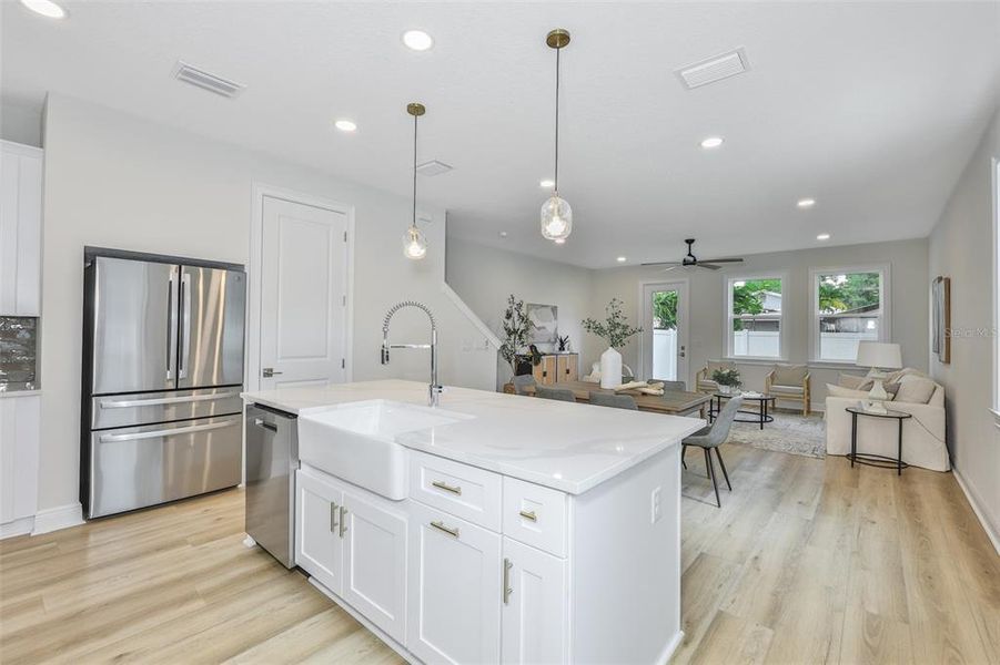 Furnished interior view inside a new home in , Tampa (Image 5).