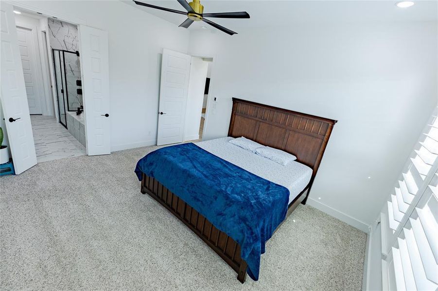 Furnished interior view inside a new home in , Aubrey (Image 11).