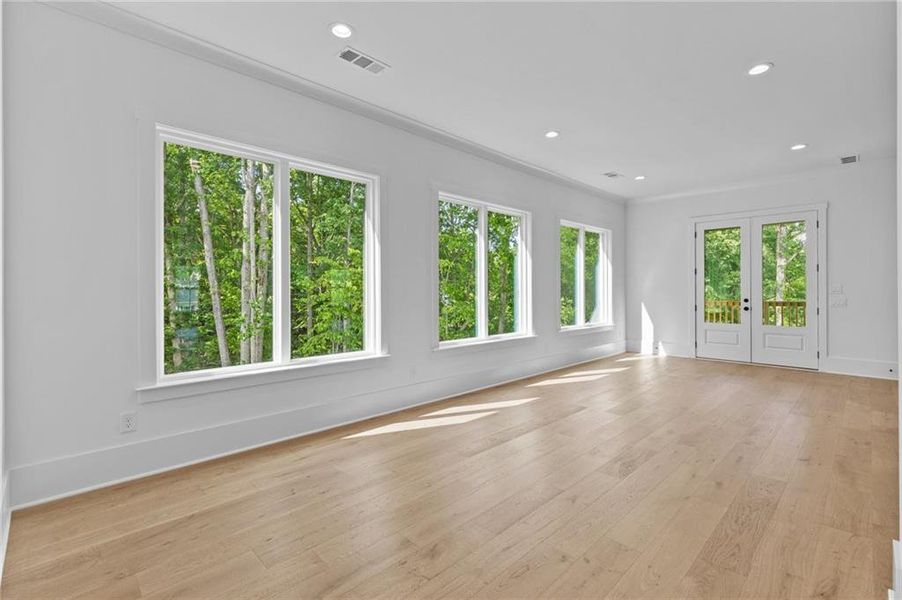 Spacious, unfurnished interior of a new home in , Buford (Image 32).