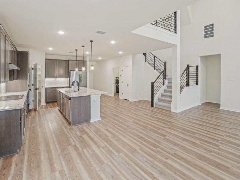 Furnished interior view inside a new home in , Georgetown (Image 9).