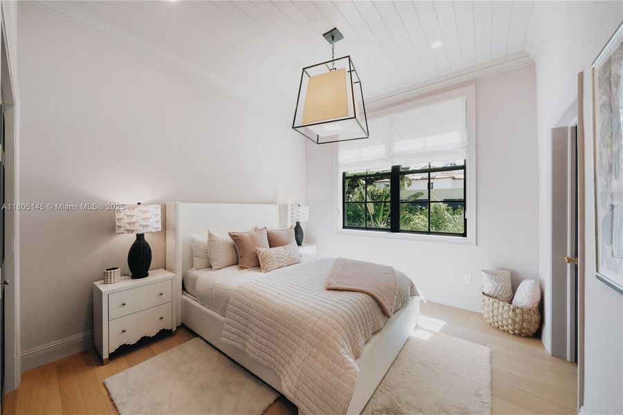 Furnished interior view inside a new home in , Miami (Image 15).