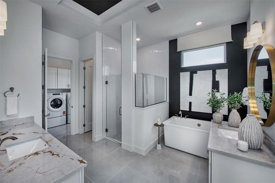 Furnished interior view inside a new home in Two Rivers, Zephyrhills (Image 6).