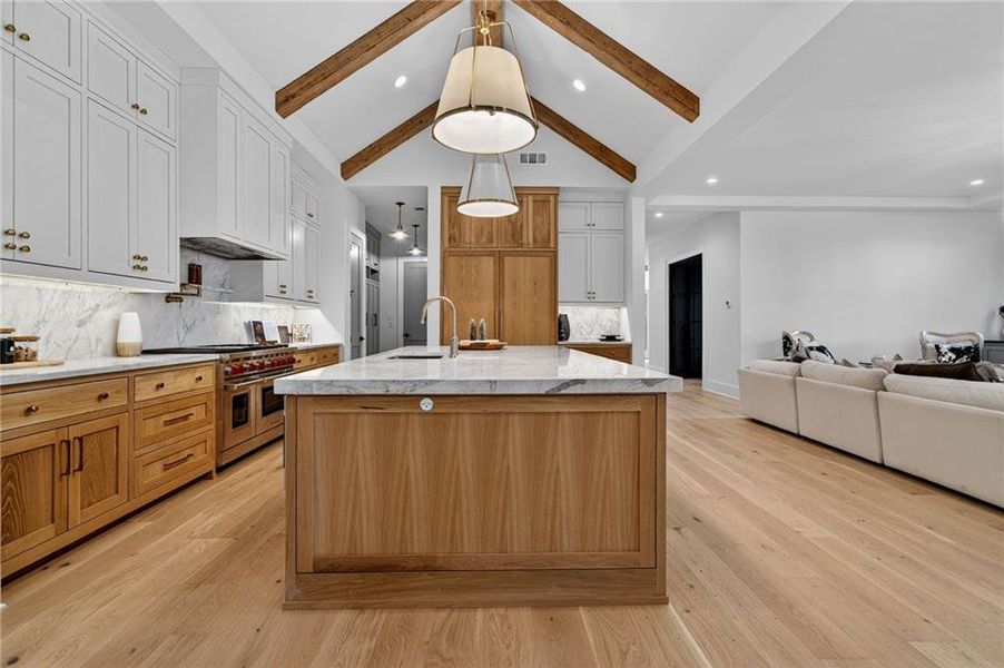 Furnished interior view inside a new home in , Alpharetta (Image 12).