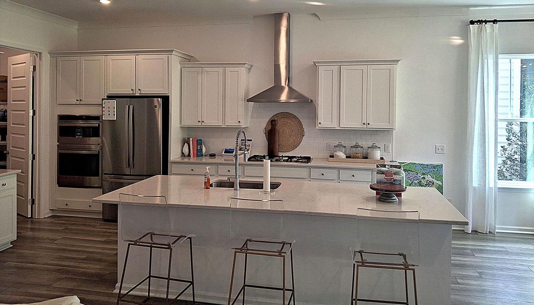 Furnished interior view inside a new home in Horizons at Summers Corner | 55+, Summerville (Image 3).