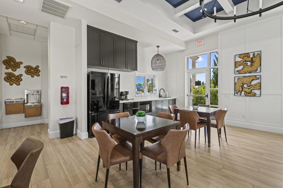 Furnished interior view inside a new home in , Port St. Lucie (Image 27).
