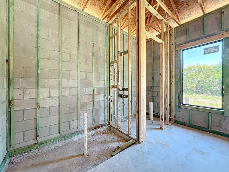 In-progress construction of a new home in , Oviedo, FL (Image 43).