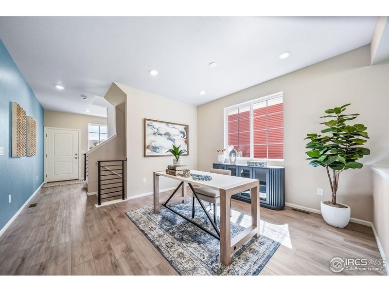 Furnished interior view inside a new home in , Johnstown (Image 29).