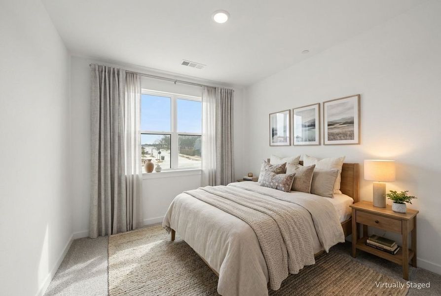 Furnished interior view inside a new home in Wildridge, Oak Point (Image 9).