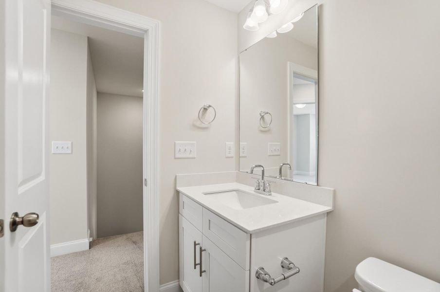 Furnished interior view inside a new home in Harrisburg Village Townhomes, Harrisburg (Image 20).