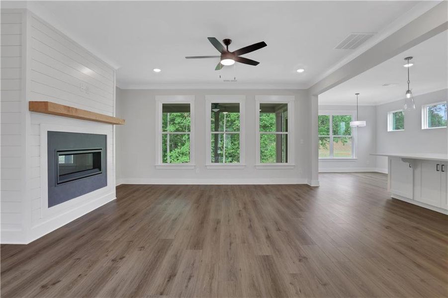 Spacious, unfurnished interior of a new home in Arbor West, Dawsonville (Image 47).