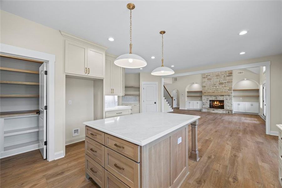 Furnished interior view inside a new home in , Monroe (Image 7).