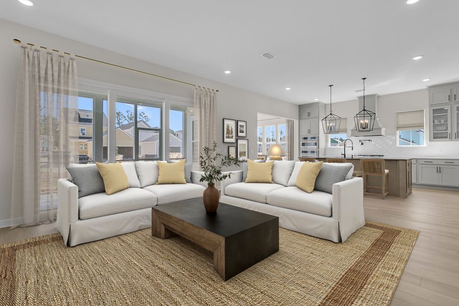 Representative furnished interior of a home built from the Shepard by Ashton Woods in Midtown at Nexton, Summerville (Image 18).