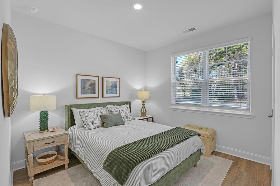 Furnished interior view inside a new home in Rivers Reach, Yemassee (Image 5). Furnished interior view inside a new home in Rivers Reach, Yemassee (Image 5).