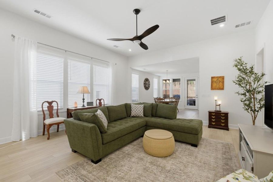 Furnished interior view inside a new home in , Hoschton (Image 16).