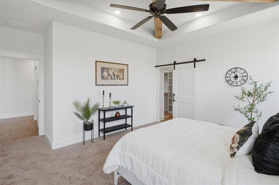 Furnished interior view inside a new home in , Tolar (Image 19).