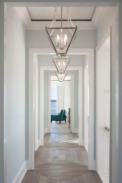 Furnished interior view inside a new home in , Fort Myers (Image 6).