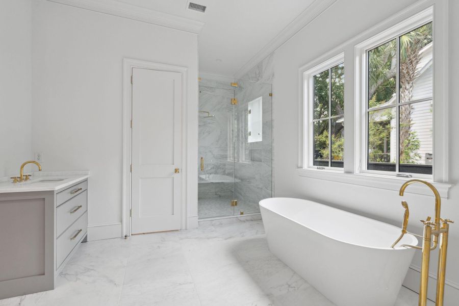 Furnished interior view inside a new home in , Mount Pleasant (Image 8).