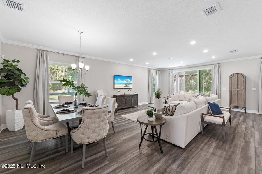 Furnished interior view inside a new home in , Callahan (Image 11). Furnished interior view inside a new home in , Callahan (Image 11).