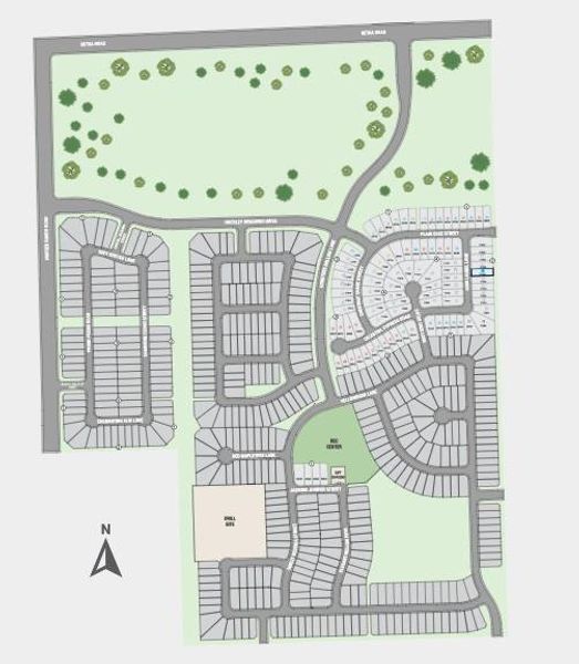 17426 Lush Laurel Lane Site Plan