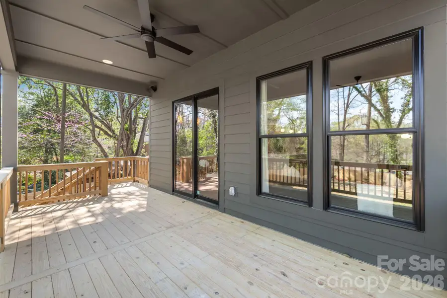 Exterior details and patio area of a home in , Charlotte (Image 4).