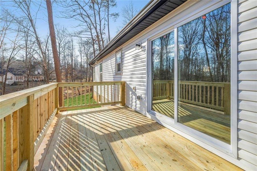 Exterior details and patio area of a home in , Gainesville (Image 16).