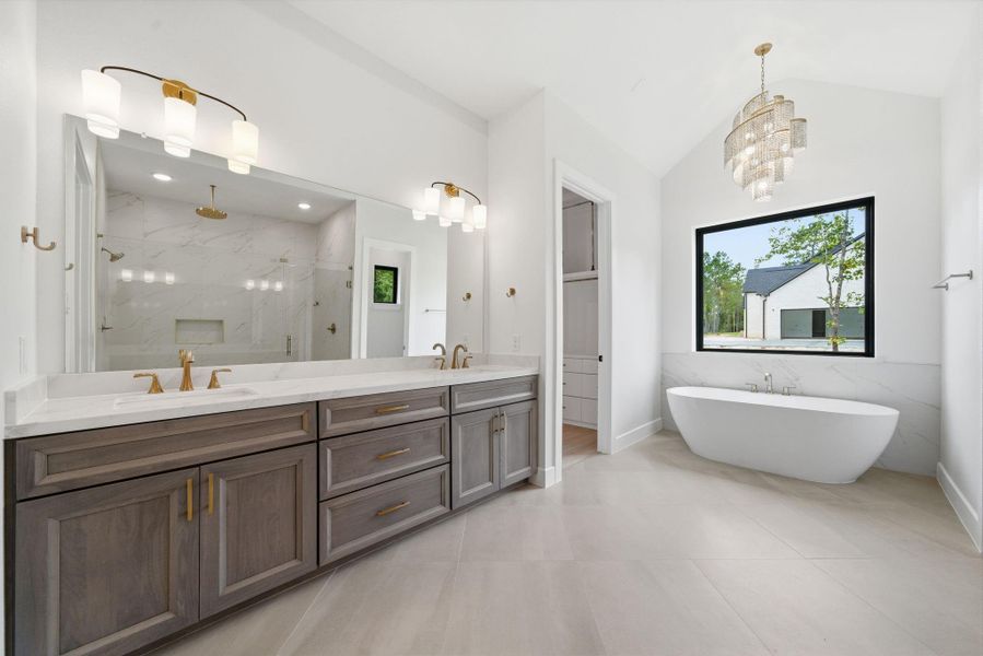 Furnished interior view inside a new home in , Montgomery (Image 18).