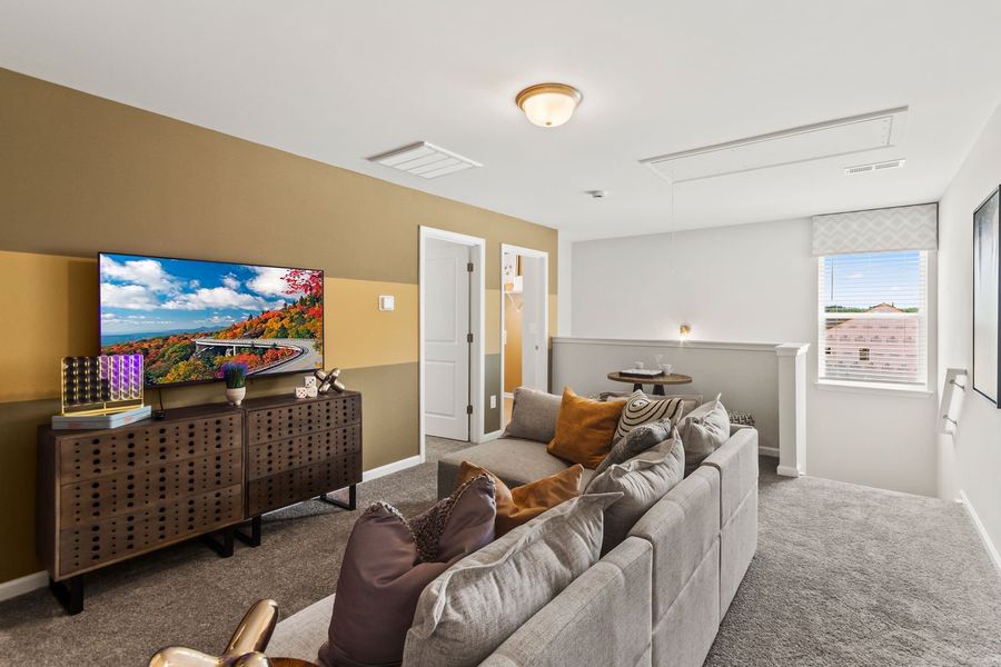 Representative furnished interior of a home built from the The Summerton by Stanley Martin Homes in Bridgeport Single Family Homes, Greenville (Image 17).
