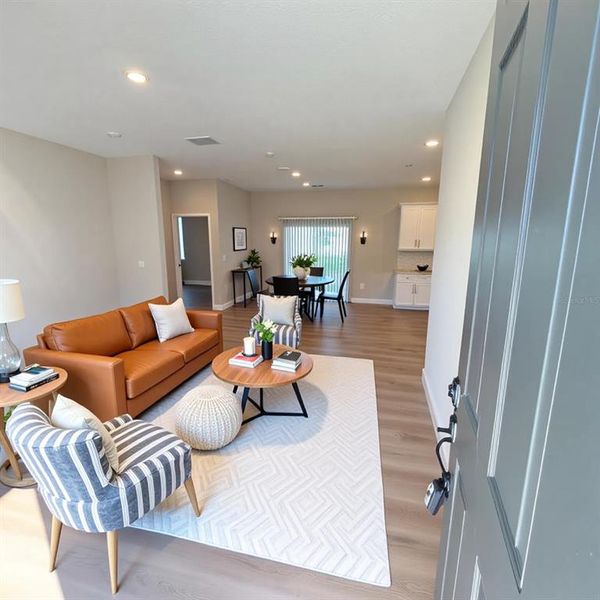 Furnished interior view inside a new home in , Ocala (Image 11).