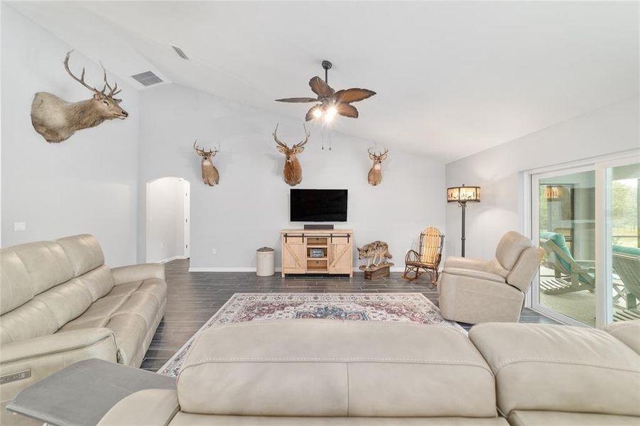 Furnished interior view inside a new home in , Williston (Image 49).
