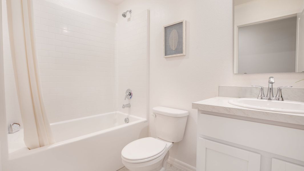 Representative furnished interior of a home built from the Marigold by Maronda Homes in North Port, North Port (Image 16).