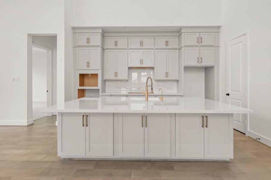 Furnished interior view inside a new home in Legacy Prairie at Katy Court 60', Katy (Image 5).