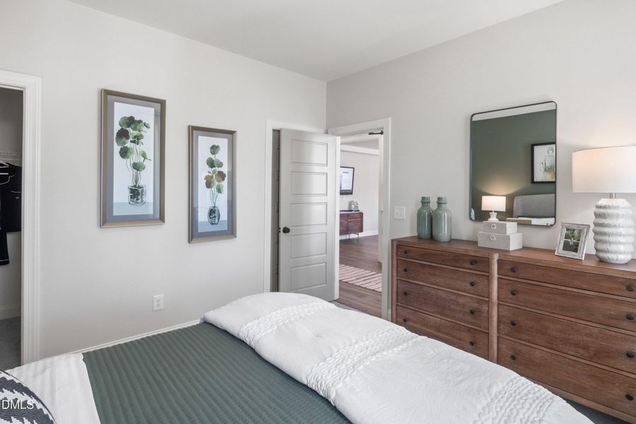 Furnished interior view inside a new home in Kennebec Crossing, Angier (Image 8). Furnished interior view inside a new home in Kennebec Crossing, Angier (Image 8).
