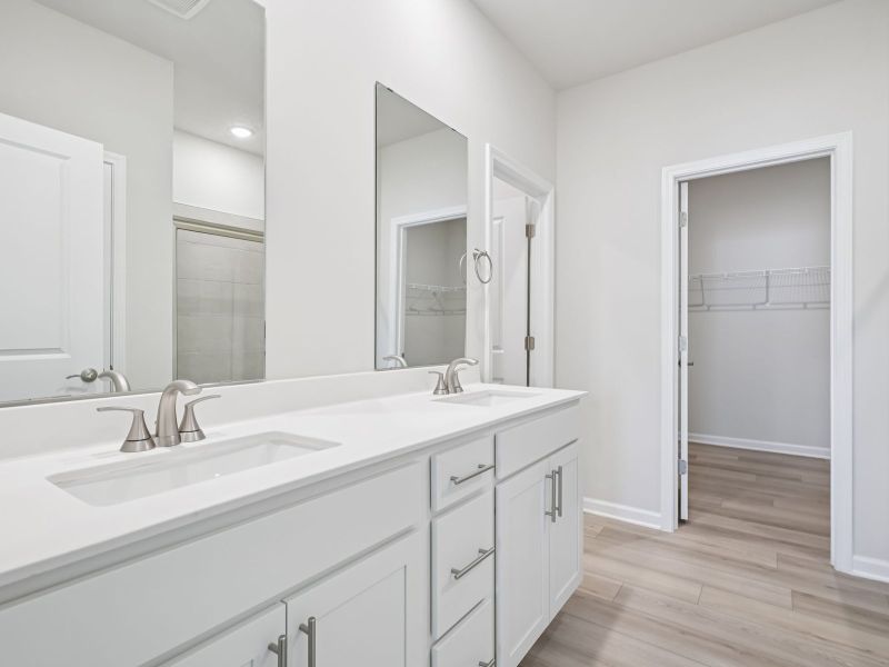 Furnished interior view inside a new home in Oak Manor - Signature Series, Garner (Image 7).