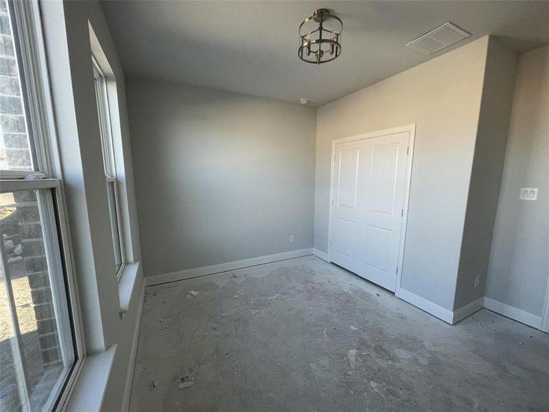 1236 Redcoat Bedroom 2 under construction